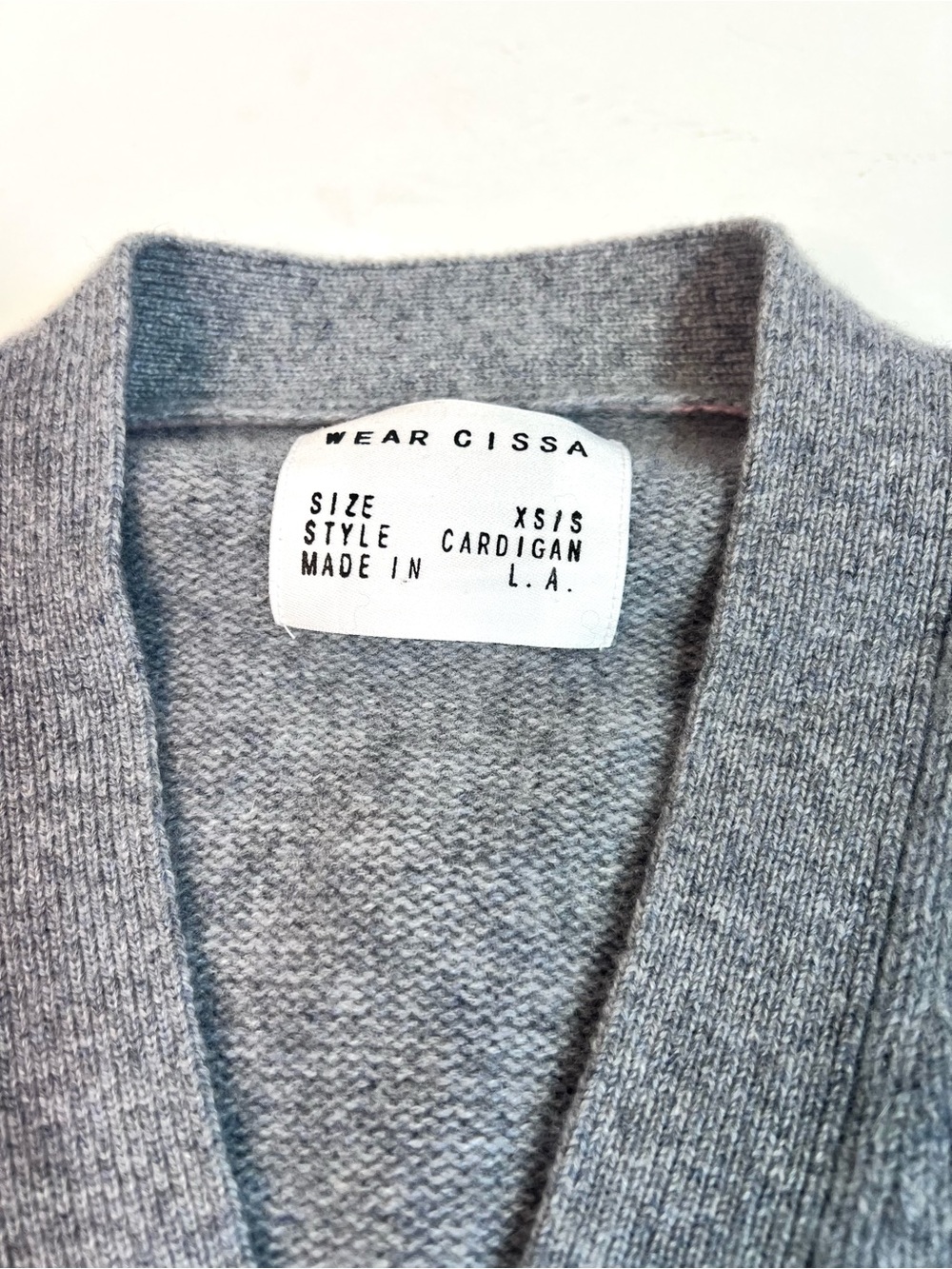 Wear Cissa Cashmere The Wrap Cardigan Size XS/S - Picture 5 of 16